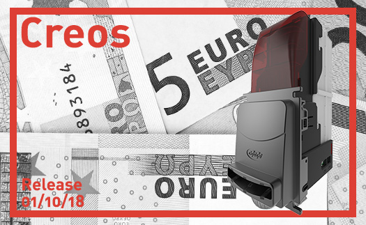 Coges presents Creos, the new bill validator