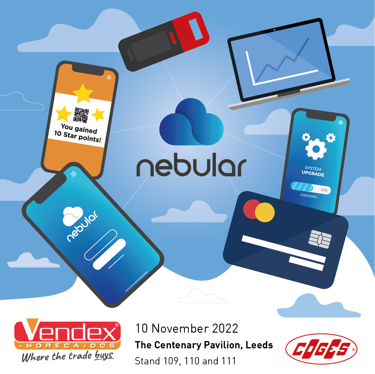 Come and see us at Vendex North Exhibition and discover how to maximize your turnover by accepting all the payment methods